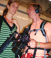 filming